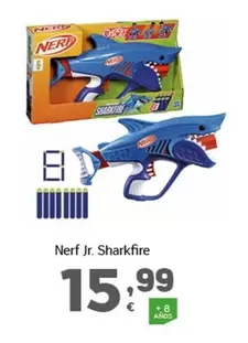 Oferta de Nerf - Jr. Sharkfire por 15,99€ en HiperDino