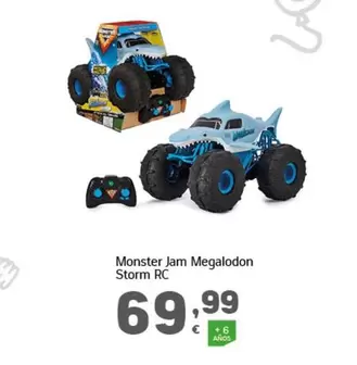 Oferta de Monster Jam - Megalodon Storm RC por 69,99€ en HiperDino