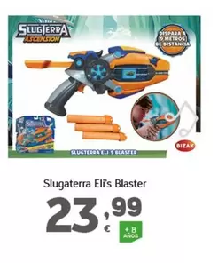 Oferta de Bizak - Slugaterra Eli's Blaster por 23,99€ en HiperDino