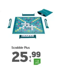 Oferta de Spin Master - Scrabble Plus por 25,99€ en HiperDino