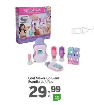 Oferta de Go Glam - Cool Maker Estudio De Unas por 29,99€ en HiperDino