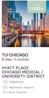 Oferta de Tui Chicago en Tui Travel PLC