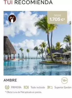 Oferta de Garden - Ambre en Tui Travel PLC