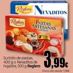 Oferta de Reglero - Surtido De Pastas por 3,99€ en Unide Market