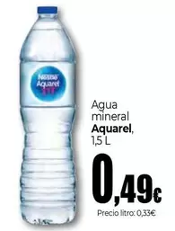 Oferta de Aquarel - Agua Mineral por 0,49€ en Unide Market