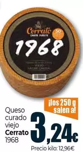 Oferta de Cerrato - Queso Curado Viejo por 3,24€ en Unide Market