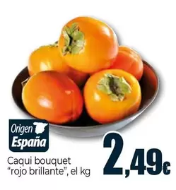 Oferta de Caqui Bouquet "Rojo Brillante" por 2,49€ en Unide Supermercados