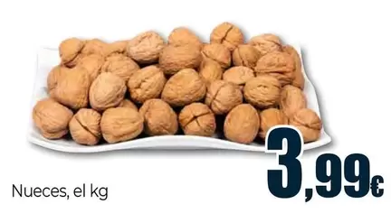 Oferta de Nueces por 3,99€ en Unide Supermercados