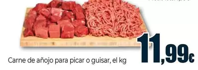 Oferta de Carne De Anojo Para Picar O Guisar por 11,99€ en Unide Market