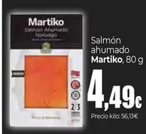 Oferta de Martiko - Salmon Ahumado por 4,49€ en Unide Market