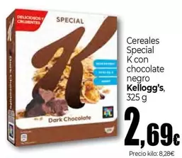 Oferta de Kellogg's - Cereales Special K Con Chocolate Negro por 2,69€ en Unide Market