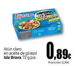 Oferta de Isla Brava - Atun Claro En Aceite De Girasol por 0,89€ en Unide Market