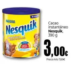 Oferta de Nesquik - Cacao Instantáneo por 3€ en Unide Market