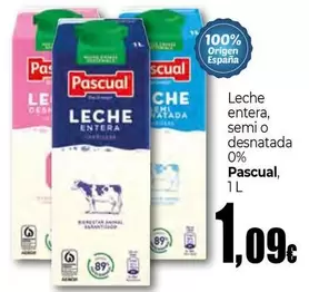 Oferta de Origen - Leche Entera, Semi O Desnatada 0% por 1,09€ en Unide Market