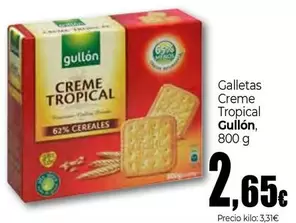 Oferta de Gullón - Galletas Creme Tropical por 2,65€ en Unide Market