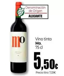 Oferta de MO - Vino Tinto por 5,5€ en Unide Market