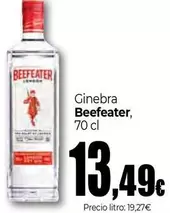 Oferta de Beefeater - Ginebra por 13,49€ en UNIDE Alimentación