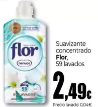 Oferta de Flor - Suavizante Concentrado por 2,49€ en UNIDE Alimentación