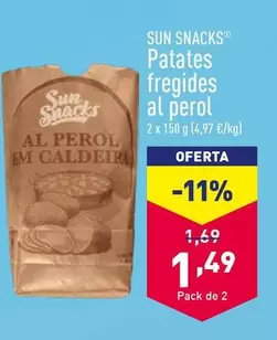 Oferta de Sun Snacks - Patates Fregides Al Perol por 1,49€ en ALDI