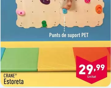 Oferta de Crane - Estoreta por 29,99€ en ALDI