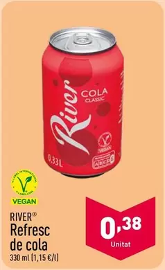 Oferta de River - Refresc De Cola por 0,38€ en ALDI