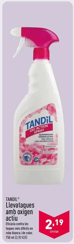 Oferta de Tandil - Llevataques Amo Origen Actic por 2,19€ en ALDI