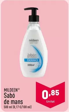 Oferta de Mildeen - Sabó De Mans por 0,85€ en ALDI