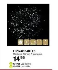 Oferta de Luz Navidad Led por 14,95€ en ferrOkey