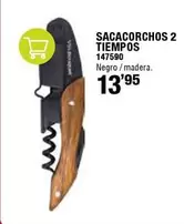 Oferta de Sacacorchos 2 Tiempos por 13,95€ en ferrOkey