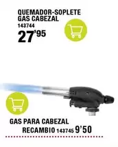 Oferta de Gas Cabezal por 27,95€ en ferrOkey