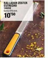 Oferta de Rallador Zester Estrecho por 10,5€ en ferrOkey