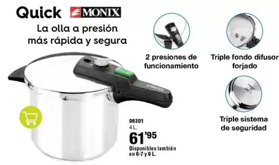 Oferta de Monix - Quick por 61,95€ en ferrOkey