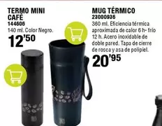 Oferta de Iris - Termo Mini Cafe/ Mug Termico por 12,5€ en ferrOkey