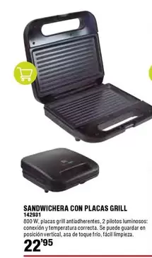 Oferta de Vertical - Sandwichera Con Placas Grill por 22,95€ en ferrOkey