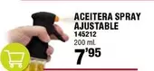 Oferta de Aceitera Spray Ajustable por 7,95€ en ferrOkey