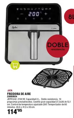 Oferta de Jata - Freidora De Aire por 114,95€ en ferrOkey