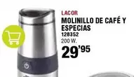 Oferta de Lacor - Molinillo De Cafe Y Especias por 29,95€ en ferrOkey