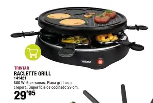 Oferta de Tristar - Raclette Grill por 29,95€ en ferrOkey