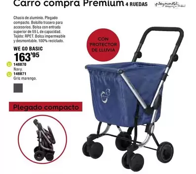 Oferta de Premium - Carro Compra  4 Ruedas por 163,95€ en ferrOkey