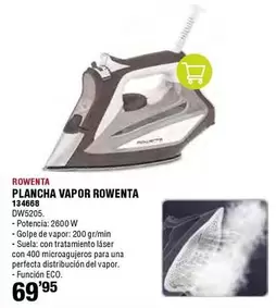 Oferta de Rowenta - Plancha Vapor por 69,95€ en ferrOkey