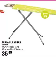 Oferta de Tabla Planchar 120694 por 35,95€ en ferrOkey