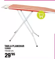 Oferta de Tabla Planchar por 29,95€ en ferrOkey