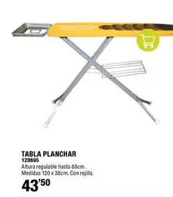 Oferta de Tabla Planchar por 43,5€ en ferrOkey