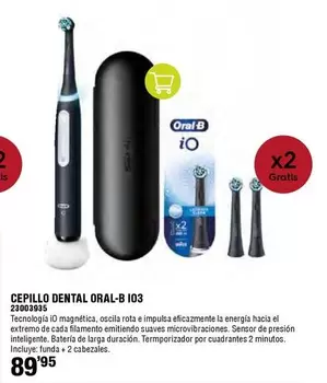 Oferta de Oral B - Cepillo Dental 103 por 89,95€ en ferrOkey