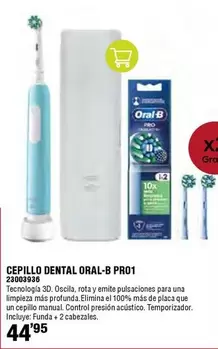 Oferta de Oral B - Cepillo Dental Pro11 por 44,95€ en ferrOkey