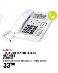 Oferta de Alcatel - Telefono Senior Teclas Grandes por 33,9€ en ferrOkey