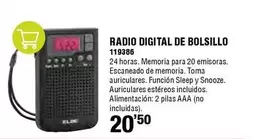 Oferta de Radio Digital De Bolsillo por 20,5€ en ferrOkey