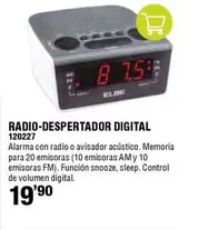 Oferta de Elbe - Despertador Digital por 19,9€ en ferrOkey