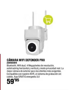 Oferta de Wifi - Camara Wifi Defender Pro por 59,95€ en ferrOkey