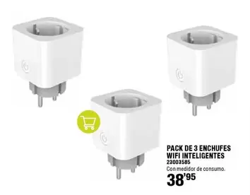 Oferta de Wifi - Pack De 3 Enchufes Wifi Inteligentes por 38,95€ en ferrOkey